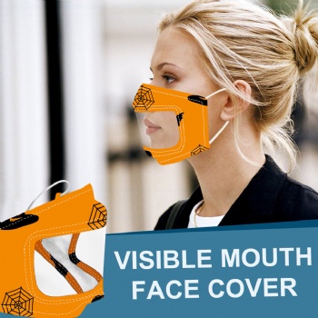 Visible Mouth Face Cover